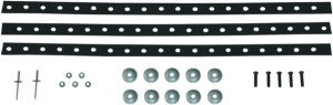 Snow Flap Strap Kit Black