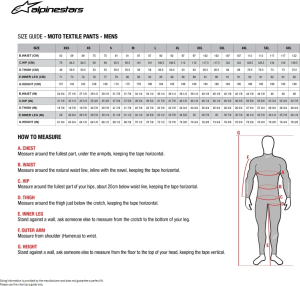 Alpinestars Andes v4 Drystar® nadrág, fekete, S-es méret, 2, nordicamoto.ro