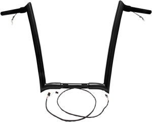 Pre-wired Monkey Bar Handlebar Black
