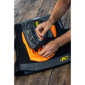 Protectie Spate Klim Compatibil cu Airbag Vest D3O Level 2 Orange, 2, nordicamoto.ro