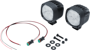 Lodestar High-output Driving Lights Black, 4, nordicamoto.ro