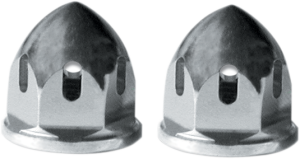 Bullet Axle Hub Nuts 20x1.5mm Silver