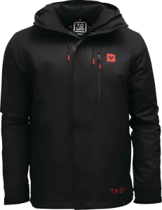 Thor Heavyweight Tour fekete kabát, 2XL méret, 5, nordicamoto.ro