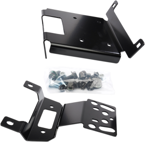 Winch Mount Kit Black, 1, nordicamoto.ro