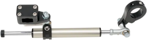 MOOSE RACING 11-way Rebuildable Steering Stabilizer Black 