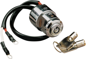 Round Key Ignition Switch Chrome