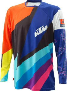 KTM Offense póló, narancssárga/kék/rózsaszín, XL, 1, nordicamoto.ro