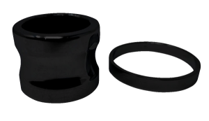Front Axle Spacer Kit Black