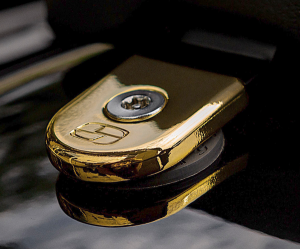Security Seat Screw Gold