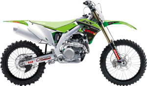 Graphic Kit Replica Team Kawasaki H&f 2022 Green, Black, 1, nordicamoto.ro