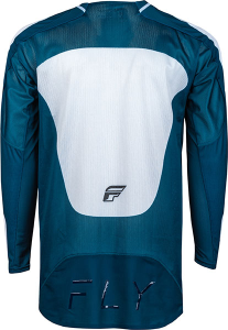 Tricou MX Fly Evolution 137 Albastru/Alb L +, 2, nordicamoto.ro