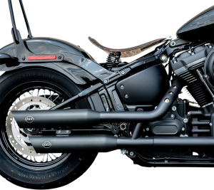 Slash-cut Slip-on Mufflers Guardian Black, 3, nordicamoto.ro