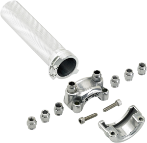 1(r) Whiskey Throttle Assembly Silver