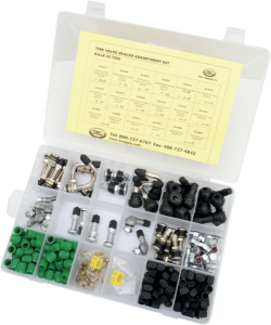 Valve Stem Kit Black, Raw, 1, nordicamoto.ro