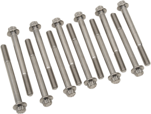 Dress Up Fastener Kit Silver, 2, nordicamoto.ro