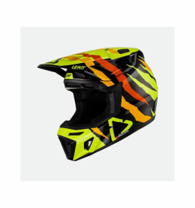 Casca Leatt 8.5 V23 Citrus Tiger Black/Fluo Yellow/Orange  (Ochelari Velocity 5.5 Cadou) XXL, 2, nordicamoto.ro
