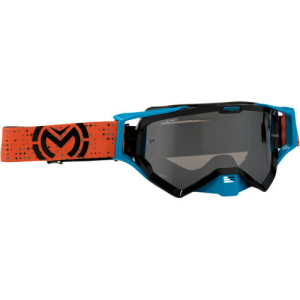 Moose Racing XCR napszemüveg, fekete/kék/narancssárga, nordicamoto.ro