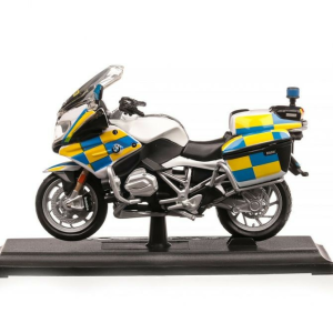 A BMW R1200 RT rendőrségi motorkerékpár 1:18-as méretarányú modellje, 1, nordicamoto.ro