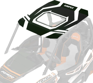 Utv Sport Roof Black, White