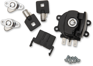 Side Hinge Ignition Switch Black, 1, nordicamoto.ro