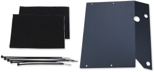 Adapter Plate Kit For 2-channel Amplifier Black, 1, nordicamoto.ro