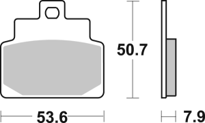 Ct Scooter Carbon Tech Organic Brake Pads