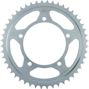 JT SPROCKETS Acél hátsó lánckerék, természetes színű 