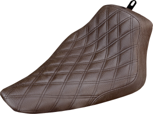 Renegade Lattice Stitch Solo Seat Brown, 1, nordicamoto.ro