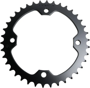 JT SPROCKETS Fekete hátsó lánckerék, 1, nordicamoto.ro