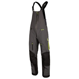 Pantaloni Snowmobil Klim Togwotee Bib Non-Insulated Asphalt - Hi-Vis, 1, nordicamoto.ro