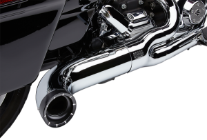 Turn Out 2-into-1 Exhaust System Chrome