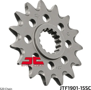 JT SPROCKETS Mx – Öntisztító, könnyű első lánckerék, természetes színű, 1, nordicamoto.ro