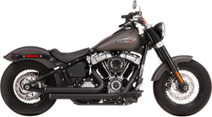 Exhaust System 2 Into 1 Softail 18+ Black, 1, nordicamoto.ro