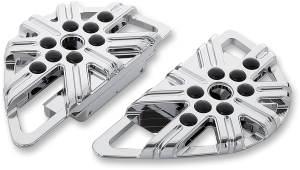 Adjustable Driver Floorboards Silver