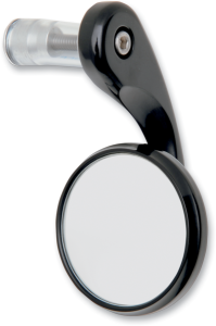 Bar-end Shooter Mirror Black, 1, nordicamoto.ro