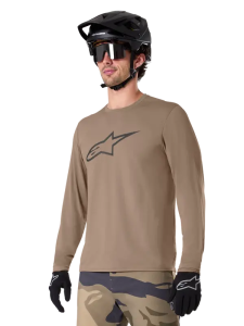 Alpinestars A-dura Astar hosszú ujjú póló, barna, S-es méret, 3, nordicamoto.ro