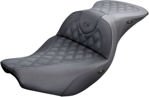 Roadsofa Lattice Stitch Heated Seat Black, 2, nordicamoto.ro