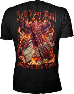 Sell Your Soul T-shirt Black 4XL, 2, nordicamoto.ro