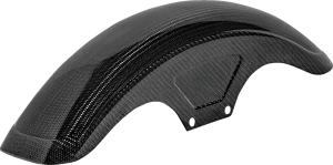 Carbon Fiber Front Fender Black, Carbon Fiber, Gloss 