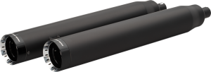 4-1/2(r) War Hammer Mufflers Black