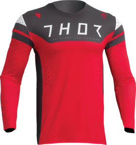 Tricou Thor Prime Rival Charcoal/Red XL, 1, nordicamoto.ro