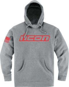 Hanorac Icon Clasicon Gray 3XL, 1, nordicamoto.ro