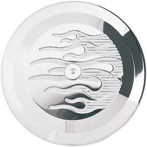 Billet Air Cleaner Insert Chrome, 1, nordicamoto.ro