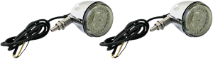 Dynamic Ringz Front Turn Signals Chrome, 1, nordicamoto.ro