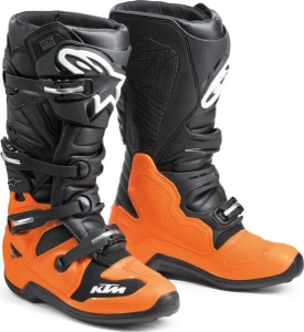 KTM TECH 7 MX csizma, fekete/narancssárga, 45,5-es méret, 1, nordicamoto.ro