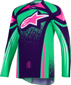 Alpinestars Techstar Nomur zöld póló, XL, 1, nordicamoto.ro
