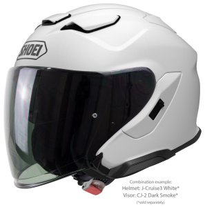 SHOEI J-CRUISE3 fúvóka sisak, fehér, S-es méret, 2, nordicamoto.ro
