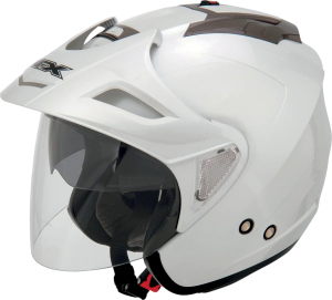Fx-50 Jet Helmet Pearl White Small White