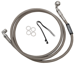 Proswivel Universal Brake Hose Silver