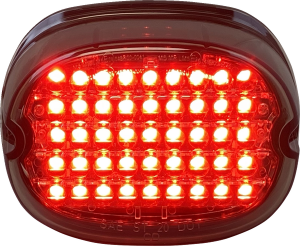 Low Profile Led Taillight Red, 1, nordicamoto.ro